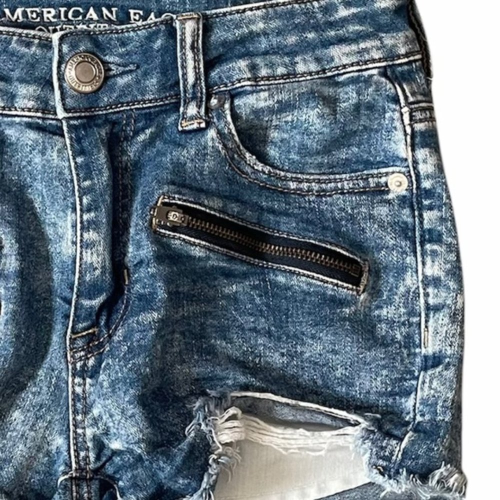 American Eagle Super Stretch Hi-Rise Shortie - Picture 3 of 10